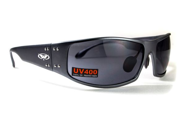 Захисні окуляри Global Vision Bad-Ass 2 gun metal (gray) (Gatorz Magnum) 10 купити