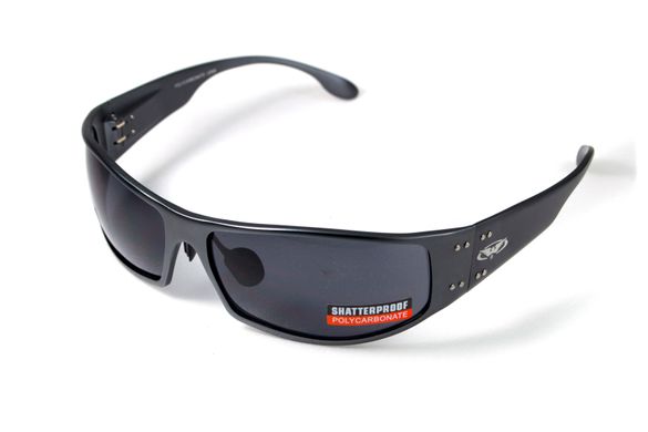 Защитные очки Global Vision Bad-Ass 2 gun metal (gray) (Gatorz Magnum) 3 купить