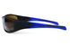 Темні окуляри з поляризацією BluWater Daytona-3 polarized (brown) в чорно синій оправі 5