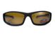 Темні окуляри з поляризацією BluWater Daytona-3 polarized (brown) в чорно синій оправі 6