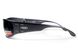 Захисні окуляри Global Vision Bad-Ass 2 gun metal (gray) (Gatorz Magnum) 13