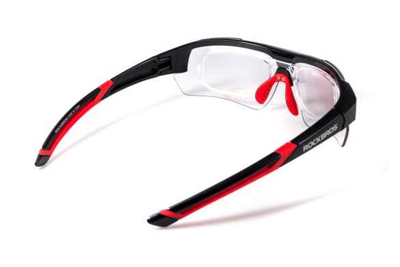 Фотохромні захисні окуляри Rockbros-4 Black-Red Photochromic HF-112 фотохромними лінза (rx-insert) 9 купити