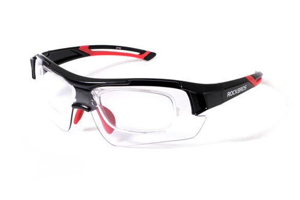 Фотохромні захисні окуляри Rockbros-4 Black-Red Photochromic HF-112 фотохромними лінза (rx-insert) 10 купити