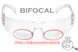 Ударостійкі біфокальні окуляри Pyramex Intruder Bifocal (+1.5) (clear) 3