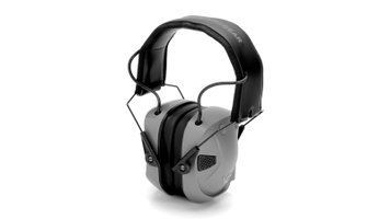 Активні навушники протишумні захисні Venture Gear AMP NRR 26dB з Bluetooth (сірого кольору)