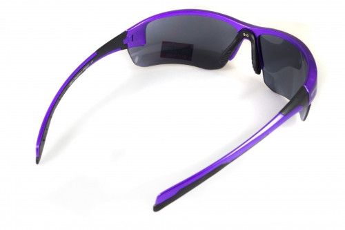 Защитные очки Global Vision Hercules-7 (flash-mirror) (purple frame) 3 купить