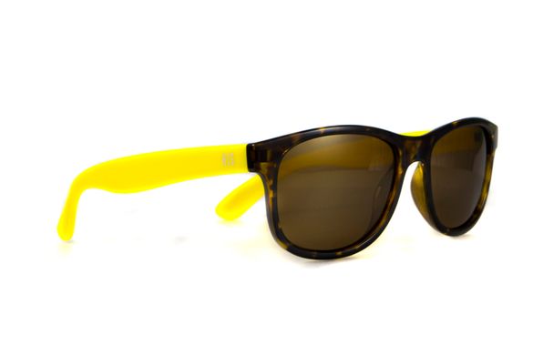Детские поляризационные очки с гибкими дужками HIS HP60104-1 (mini) Polarized (brown)