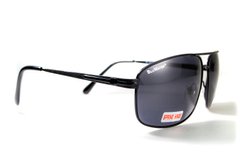 Темні окуляри з поляризацією BluWater Navigator (gray) (black metal) Polarized 1 купити