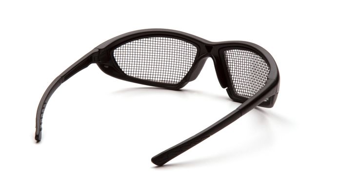 Защитные очки Pyramex Trifecta Mesh (black), сетчатые очки (плетенные) 4 купить