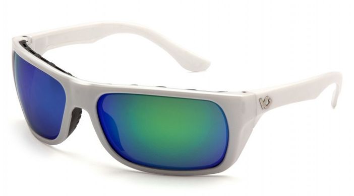 Захисні окуляри з поляризацією Venture Gear Vallejo Polarized White Frame (green mirror) 1 купити