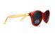 Детские поляризационные очки с гибкими дужками HIS HP70101-2 (mini) Polarized (black)