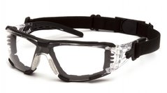 Захисні окуляри з ущільнювачем Pyramex Fyxate (clear) 1 купити
