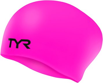 Шапочка для плавання TYR Long Hair Wrinkle Free Silicone Cap