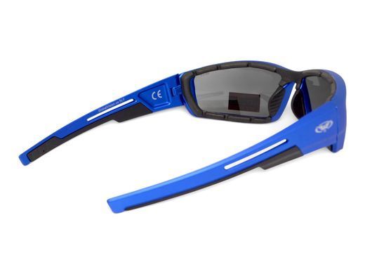 Защитные очки Global Vision Sly Blue Metallic (smoke) 4 купить