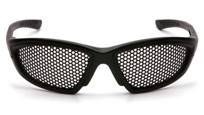 Захисні окуляри Pyramex Trifecta Perfo (black), сітчасті окуляри (перфоровані) 2 купити