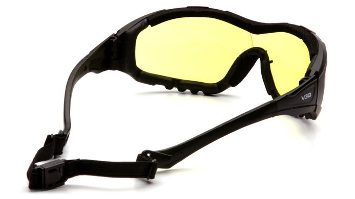 Захисні окуляри з ущільнювачем Pyramex V3G (amber) 2 купити