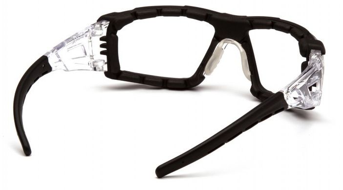 Захисні окуляри з ущільнювачем Pyramex Fyxate (clear) 7 купити