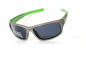 Дитячі поляризаційні окуляри в надгнучкій оправі HIS HPS80101-3 (mini) Polarized (black)