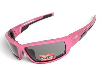 Защитные очки Global Vision Sly Pink Metallic (smoke) 1 купить