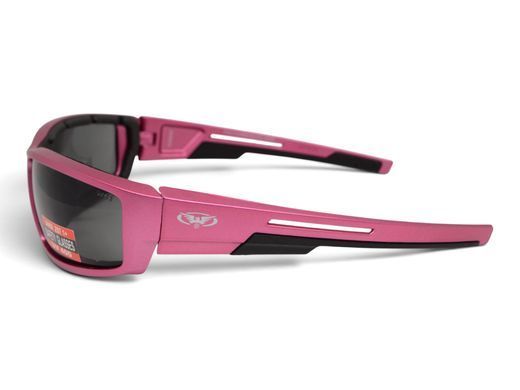 Защитные очки Global Vision Sly Pink Metallic (smoke) 6 купить