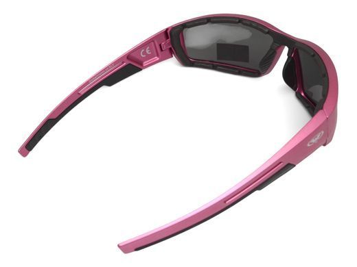 Защитные очки Global Vision Sly Pink Metallic (smoke) 2 купить