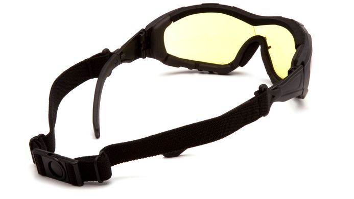 Захисні окуляри з ущільнювачем Pyramex V3T (amber) 2 купити