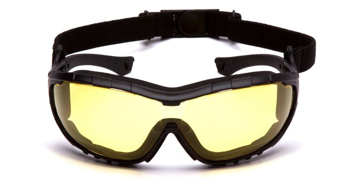 Захисні окуляри з ущільнювачем Pyramex V3T (amber) 3 купити