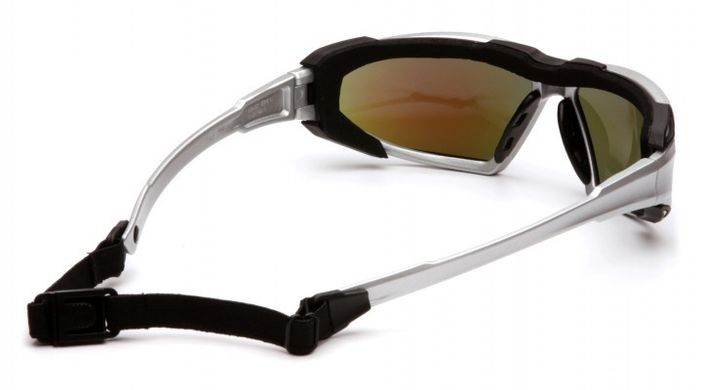 Защитные очки с уплотнителем Pyramex Highlander Silver (ice blue mirror) 4 купить