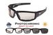 Фотохромные защитные очки Global Vision Sly 24 (clear photochromic) 1