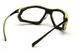 Защитные очки с уплотнителем Pyramex Proximity Lime Frame (clear) (PMX) 2