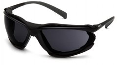 Захисні окуляри з ущільнювачем Pyramex Proximity (dark gray) (PMX) 1 купити