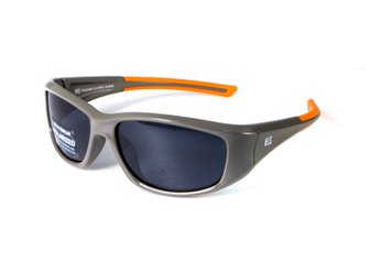 Дитячі поляризаційні окуляри в надгнучкій оправі HIS HPS80102-3 (mini) Polarized (black)