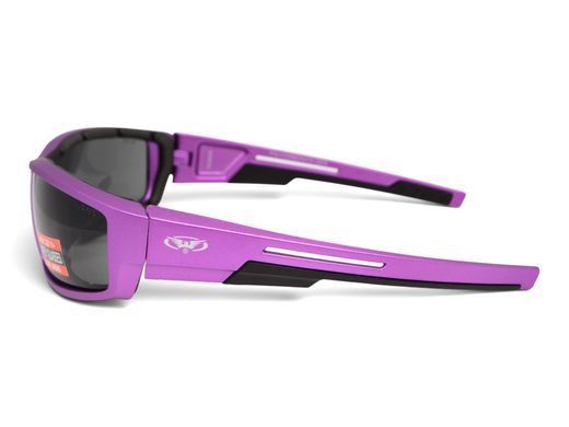 Защитные очки Global Vision Sly Purple Metallic (smoke) 5 купить