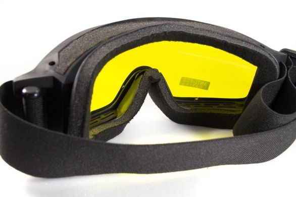 Захисні окуляри-маска Global Vision Ballistech-3 (2.75) (yellow) (insert) 4 купити