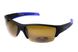 Темні окуляри з поляризацією BluWater Daytona-2 polarized (brown) в чорно-синій оправі 5