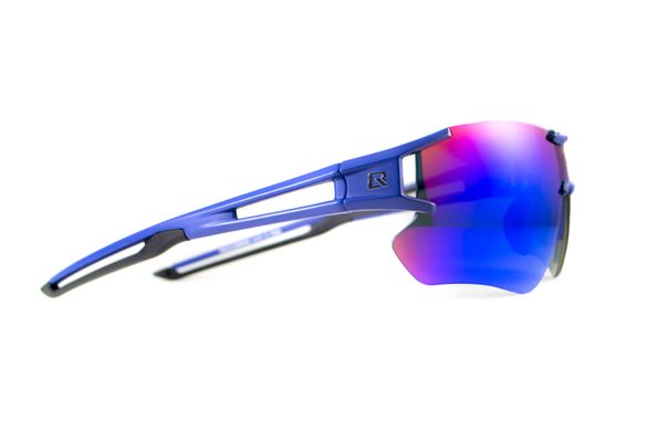 Темные очки с поляризацией Rockbros-3 Blue-Black Polarized FL-129 (Blue mirror) 2 купить