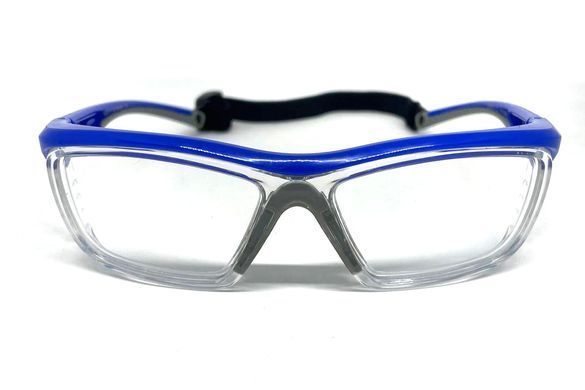 Спортивна оправа під діоптрію Global Vision RX-K Blue (clear) (rx-able) 2 купити