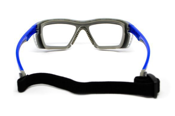 Спортивна оправа під діоптрію Global Vision RX-K Blue (clear) (rx-able) 7 купити
