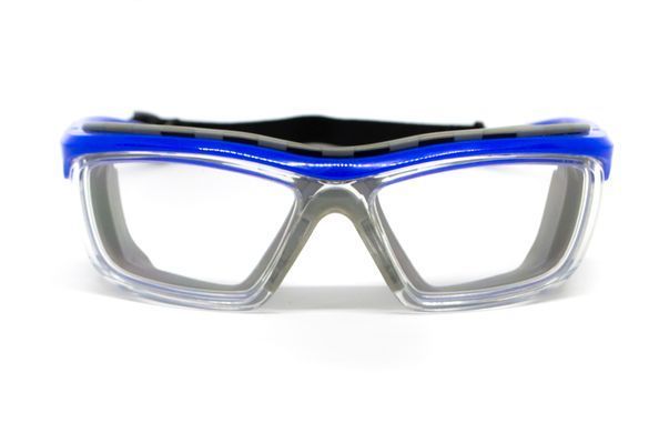 Спортивна оправа під діоптрію Global Vision RX-K Blue (clear) (rx-able) 8 купити