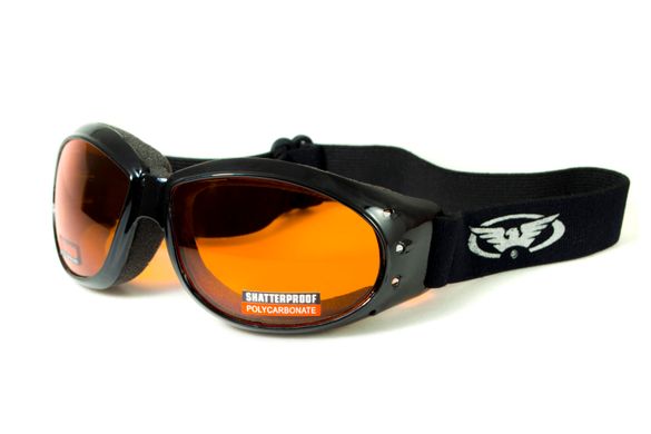 Захисні окуляри з ущільнювачем Global Vision Eliminator (Orange) 1 купити