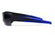 Темные очки с поляризацией BluWater Daytona-2 polarized (gray) черно-синяя оправа 2