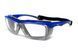 Спортивна оправа під діоптрію Global Vision RX-K Blue (clear) (rx-able) 4