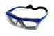 Спортивна оправа під діоптрію Global Vision RX-K Blue (clear) (rx-able) 1
