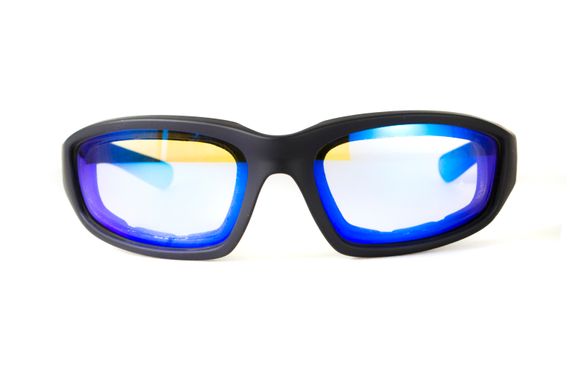 Фотохромні захисні окуляри Global Vision Kickback-24 Anti-Fog (g-tech blue photochromic) 5 купити