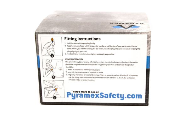 Беруши многоразовые Pyramex RP4000 (защита слуха SNR 31 дБ)