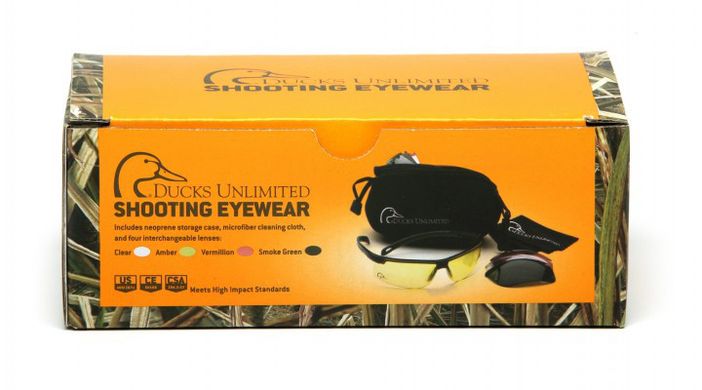 УЦЕНКА (без футляра) - Защитные очки со сменными линзами Ducks Unlimited DUCAB-2 Shooting KIT 10 купить