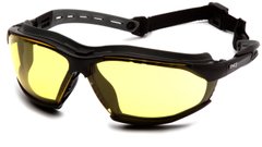 Захисні окуляри з ущільнювачем Pyramex Isotope (amber) H2MAX Anti-Fog 1 купити