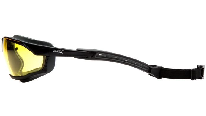 Захисні окуляри з ущільнювачем Pyramex Isotope (amber) H2MAX Anti-Fog 4 купити