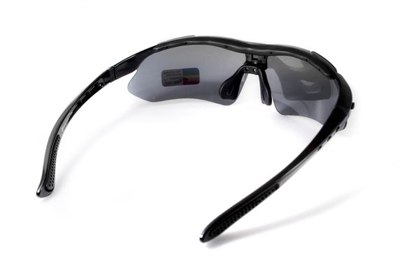 Захисні окуляри зі змінними лінзами Rockbros-5 Black (5 змінних лінз + Polarized) (rx-insert) 4 купити
