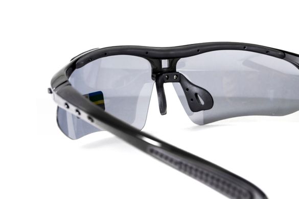 Захисні окуляри зі змінними лінзами Rockbros-5 Black (5 змінних лінз + Polarized) (rx-insert) 12 купити